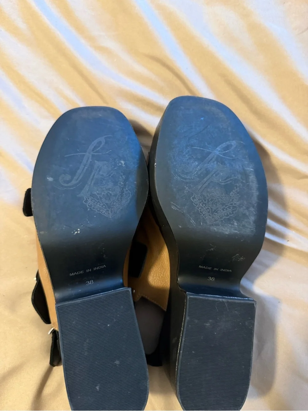 Free People sandals brown